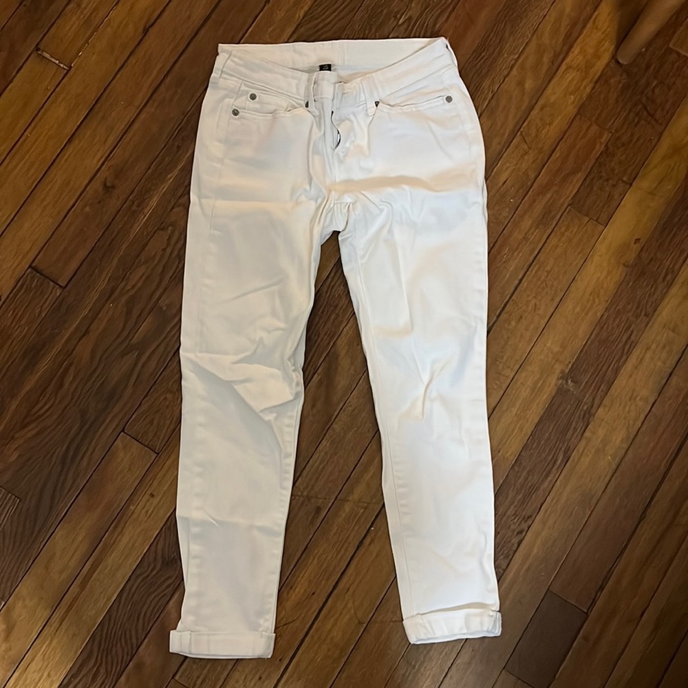 Gap skinny ankle white jeans